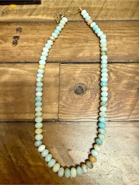 Amazonite Faceted Necklace